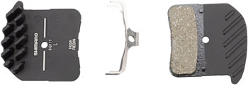 Shimano H03A-RF Disc Brake Pad and Spring - Resin Compound, Finned Alloy Back Plate