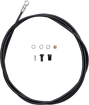 Shimano SM-BH90-SBS High Pressure Disc Brake Hose Kit - Long Silver Banjo Caliper Connector - 1700mm