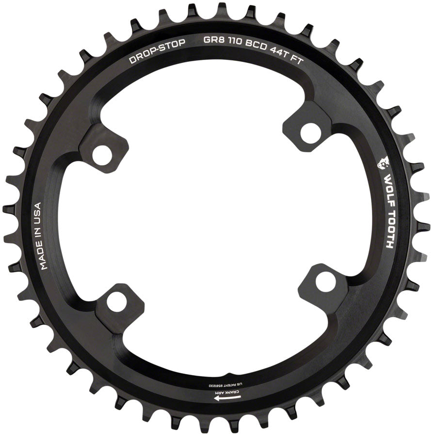 Wolf Tooth Shimano 110 Asymmetric BCD Chainring - 46t