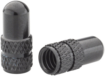 DEITY Presta Valve Caps Black