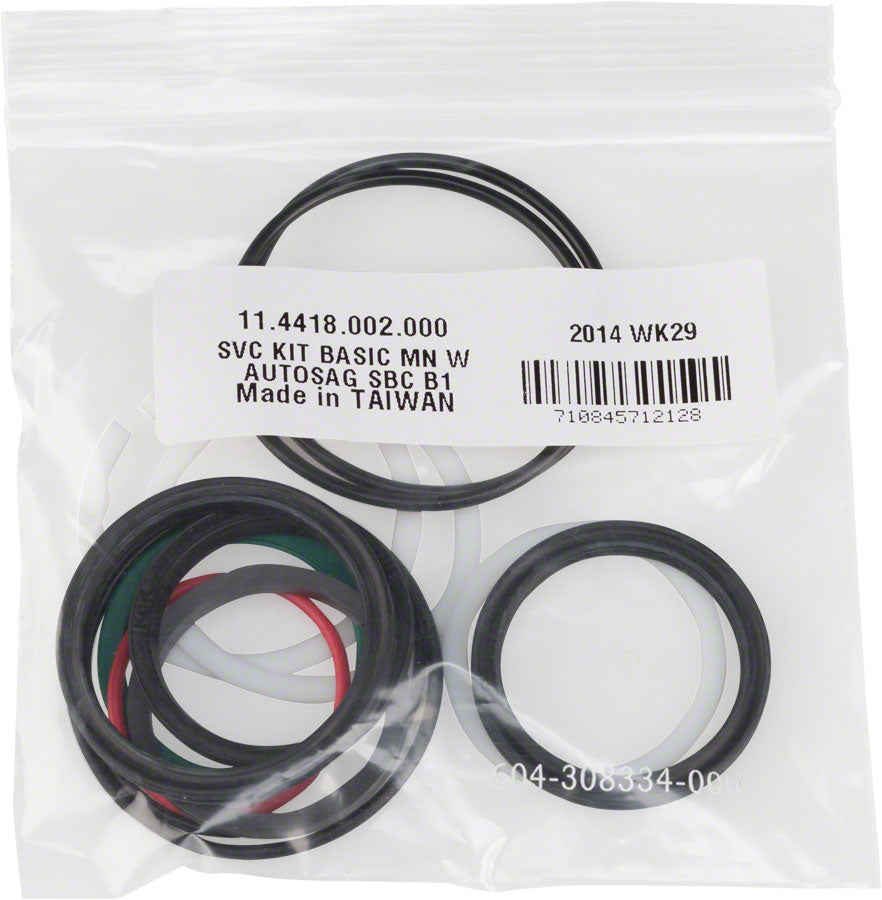 RockShox Rear Shock Air Can Service Kit - Basic - Monarch Autosag Specialized B1