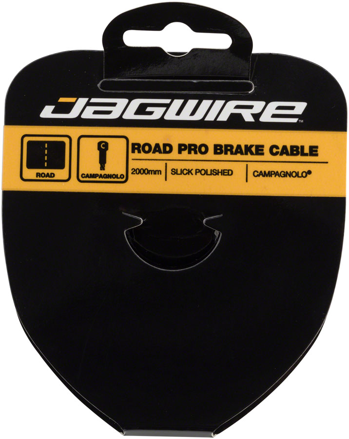 Jagwire Pro Brake Cable 1.5x2000mm Pro Polished Slick Stainless - Campagnolo
