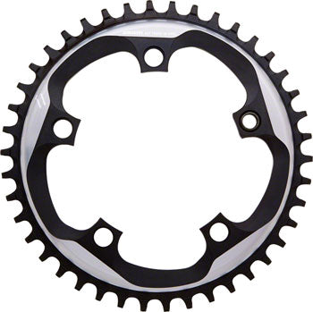 SRAM X-Sync Chainring 40 Teeth 110mm BCD Polished Grey/Matte Black