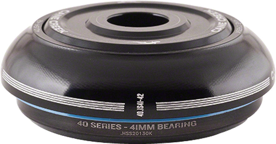 Cane Creek 40 IS41/28.6 Short Cover Top Headset - Black