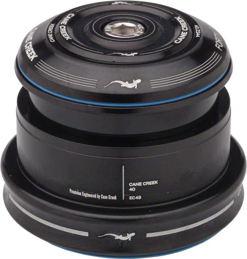 Cane Creek 40 ZS44/28.6 / EC49/40 Tapered Headset - Black