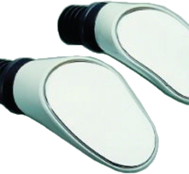 Sprintech Dropbar Mirror: Single - White