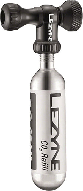 Lezyne Control Drive C0-2 Inflator - includes 16g cartridge with Neoprene Sleeve