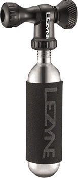 Lezyne Control Drive C0-2 Inflator - includes 16g cartridge with Neoprene Sleeve
