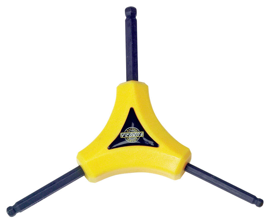 Pedros Y Hex Ball Wrench - 4, 5, 6mm