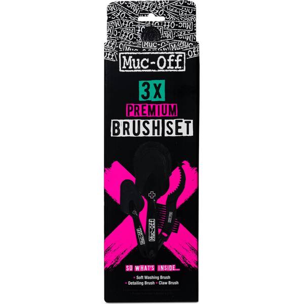 Muc-Off Three Brush Set
